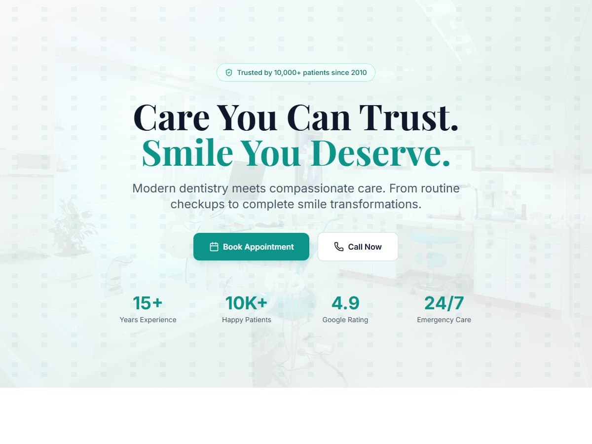 Premier Dental Care – Healthcare